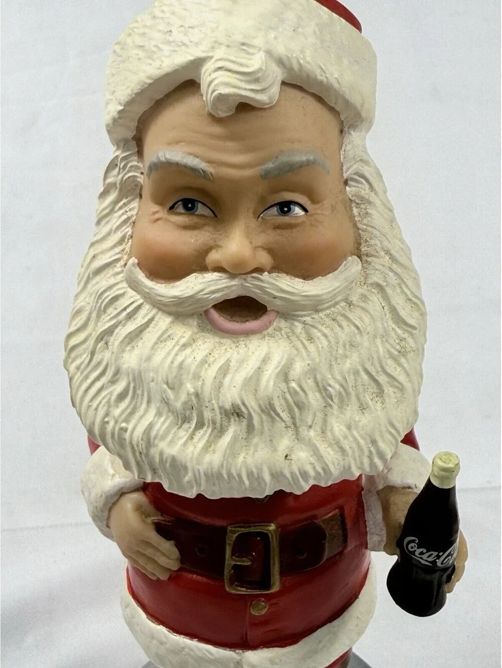 Santa Claus Bobblehead Coca-Cola Coke Hardees Collectible Figure Christmas 2002